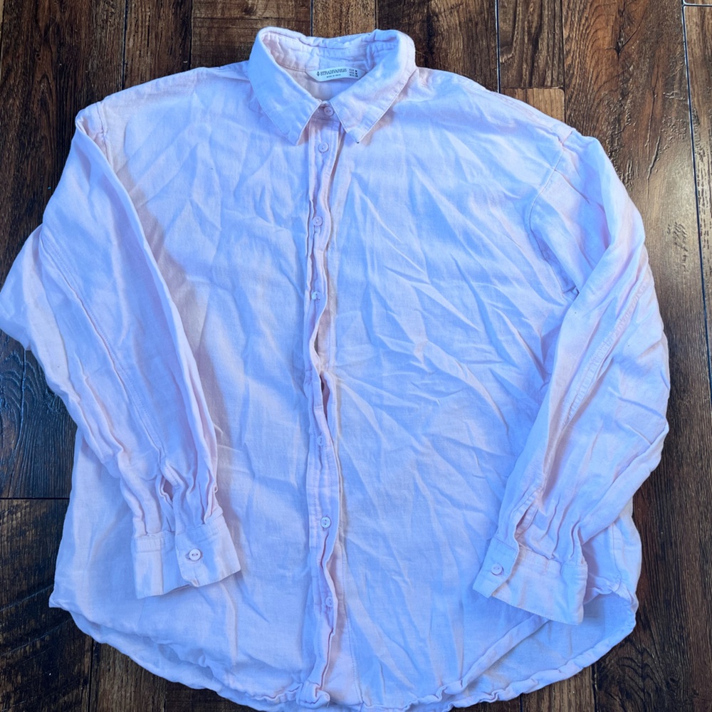 Stradivarius Light Pink Men's Shirt